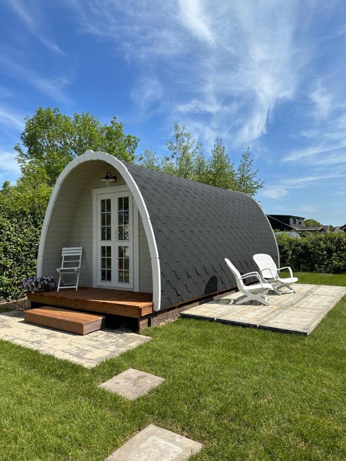 Lodge, Een Super Knus Tiny House, Nabij Vaarwater En Haven! Belt-Schutsloot Eksteriør bilde