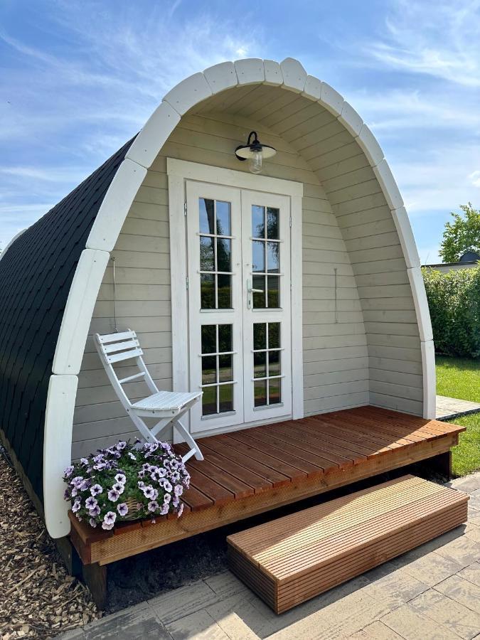 Lodge, Een Super Knus Tiny House, Nabij Vaarwater En Haven! Belt-Schutsloot Eksteriør bilde