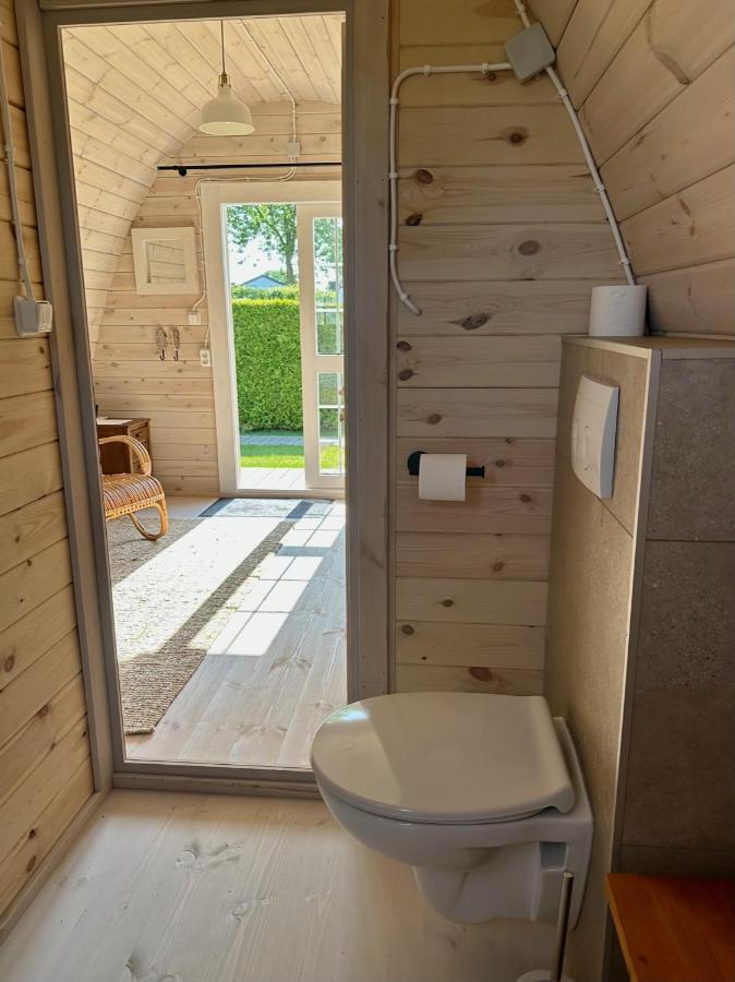Lodge, Een Super Knus Tiny House, Nabij Vaarwater En Haven! Belt-Schutsloot Eksteriør bilde