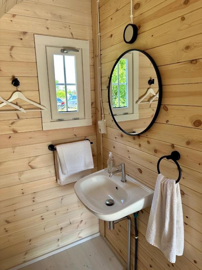 Lodge, Een Super Knus Tiny House, Nabij Vaarwater En Haven! Belt-Schutsloot Eksteriør bilde